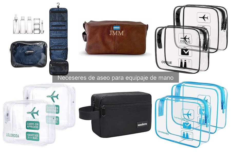 ¿Qué tamaño de neceser de aseo elegir para tu viaje?