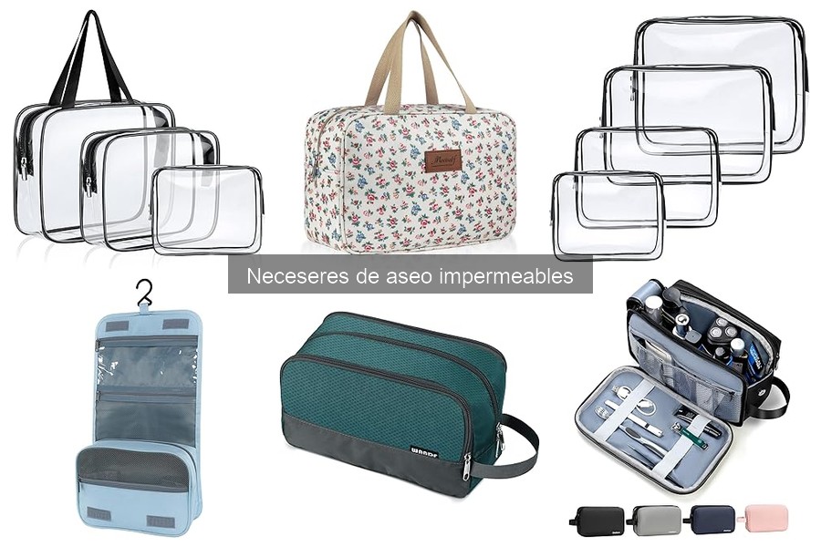 ¿Qué tamaño de neceser de aseo impermeable elegir?