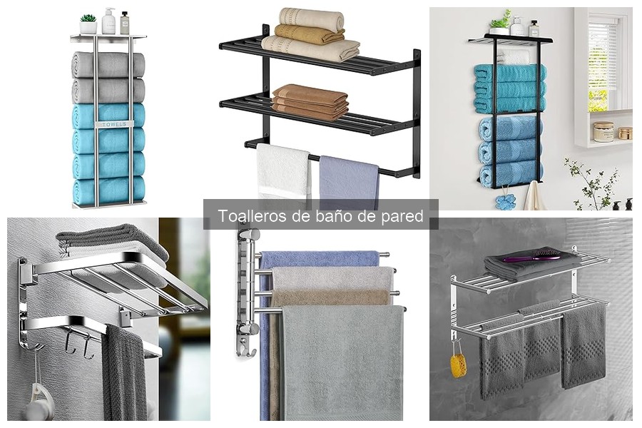 ¿Qué toallero de baño de pared elegir según tu decoración?