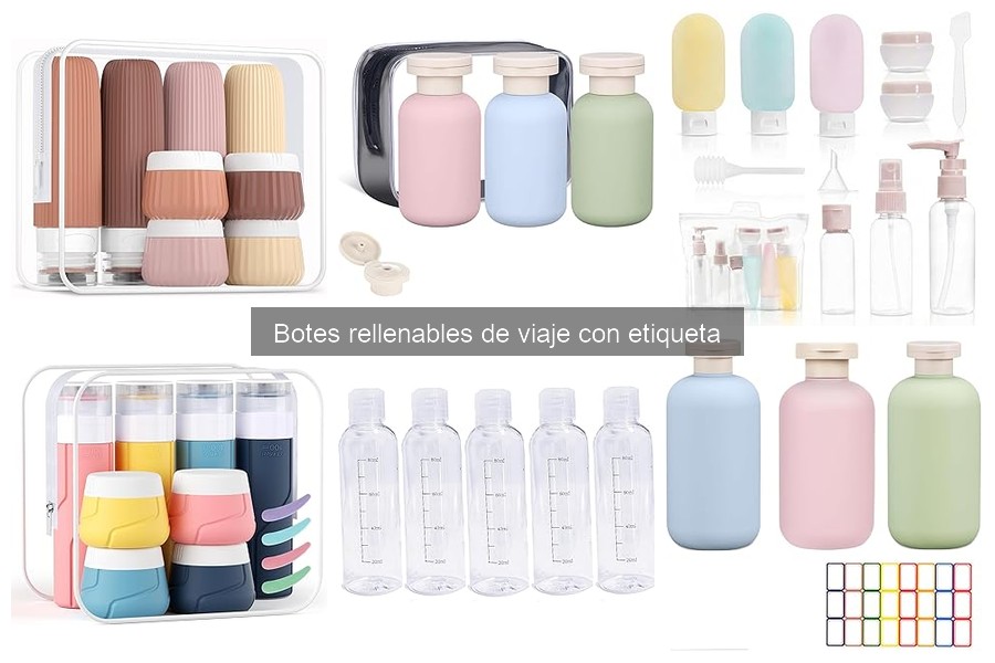 Reseñas de botes rellenables de viaje: experiencias reales