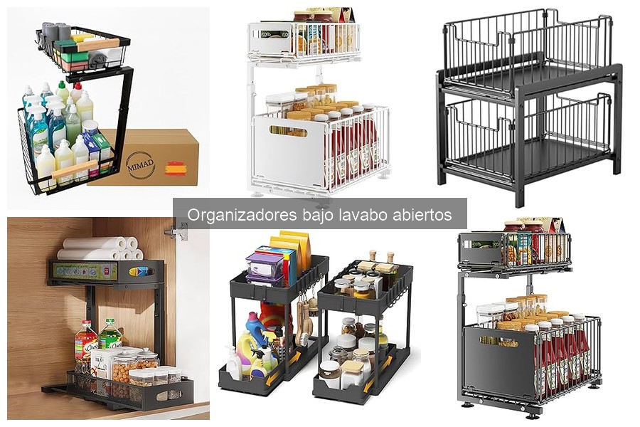 Soluciones para Aprovechar el Espacio Bajo el Lavabo