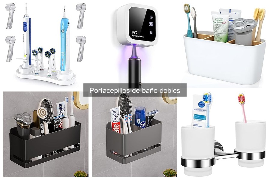 Tendencias en Diseño de Portacepillos de Baño Dobles