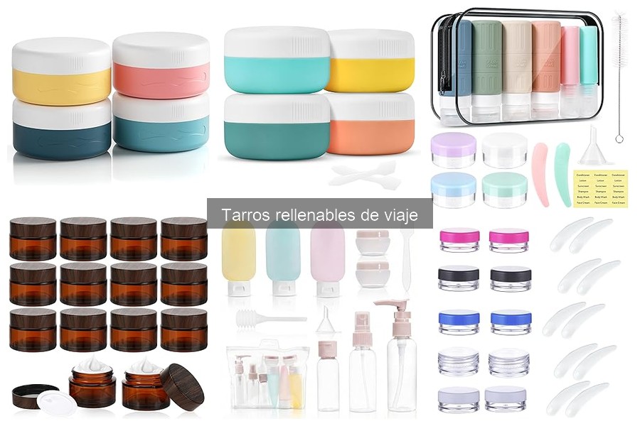 Testimonios reales sobre tarros rellenables de viaje