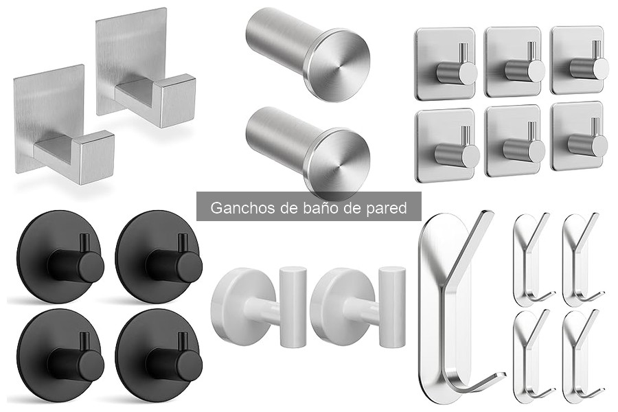 Testimonios sobre ganchos de baño de pared: opiniones reales