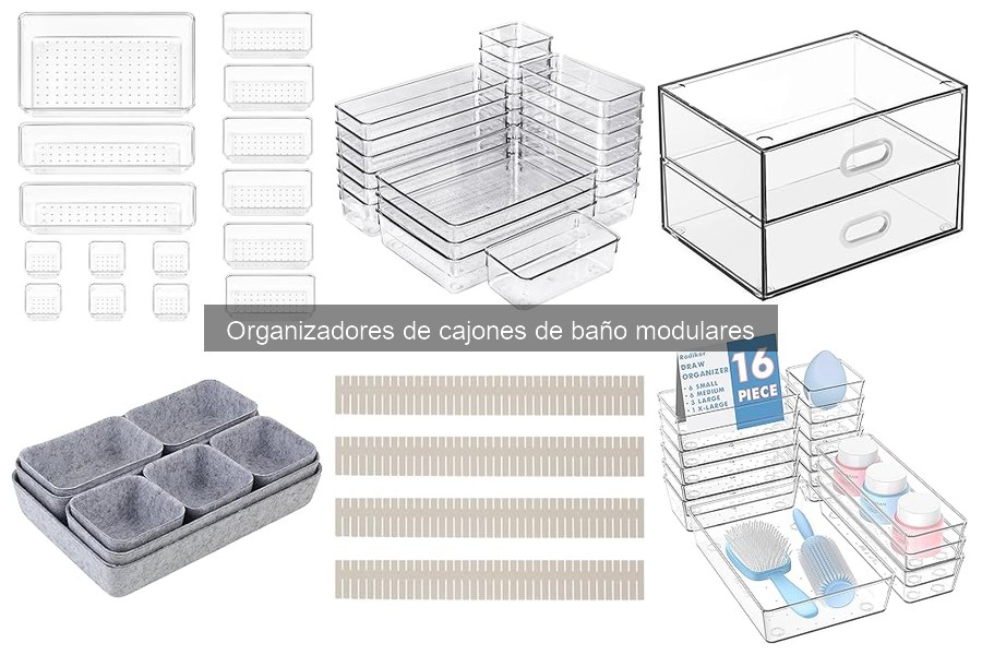 Testimonios sobre Organizadores de Cajones de Baño Modulares