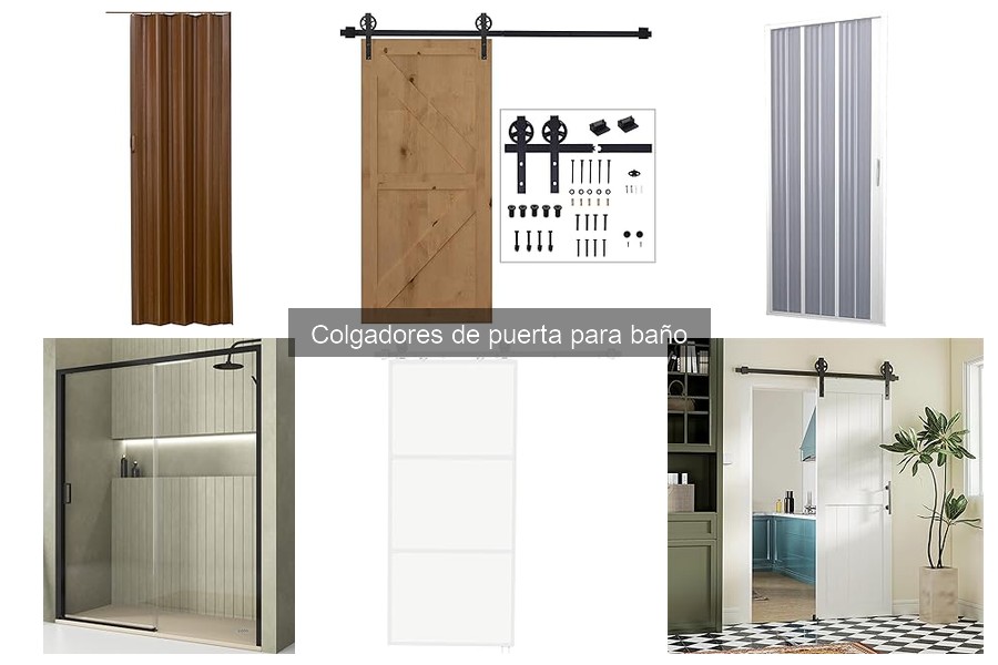 Tipos de colgadores de puerta para baño: Guía completa