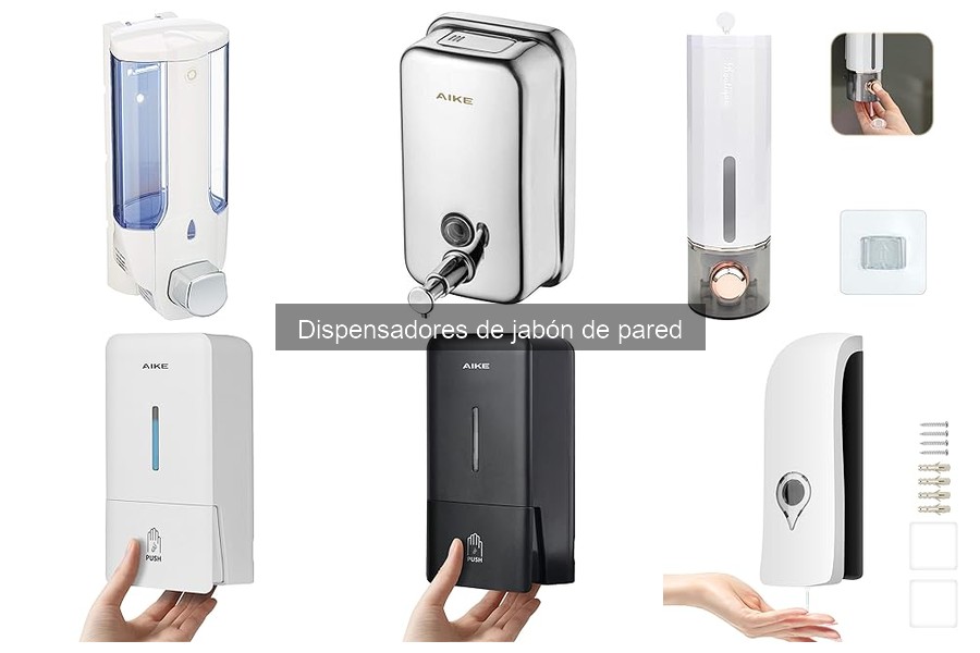 Tipos de dispensadores de jabón de pared: guía completa