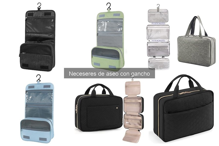 Tipos de Neceseres de Aseo con Gancho: Guía Completa