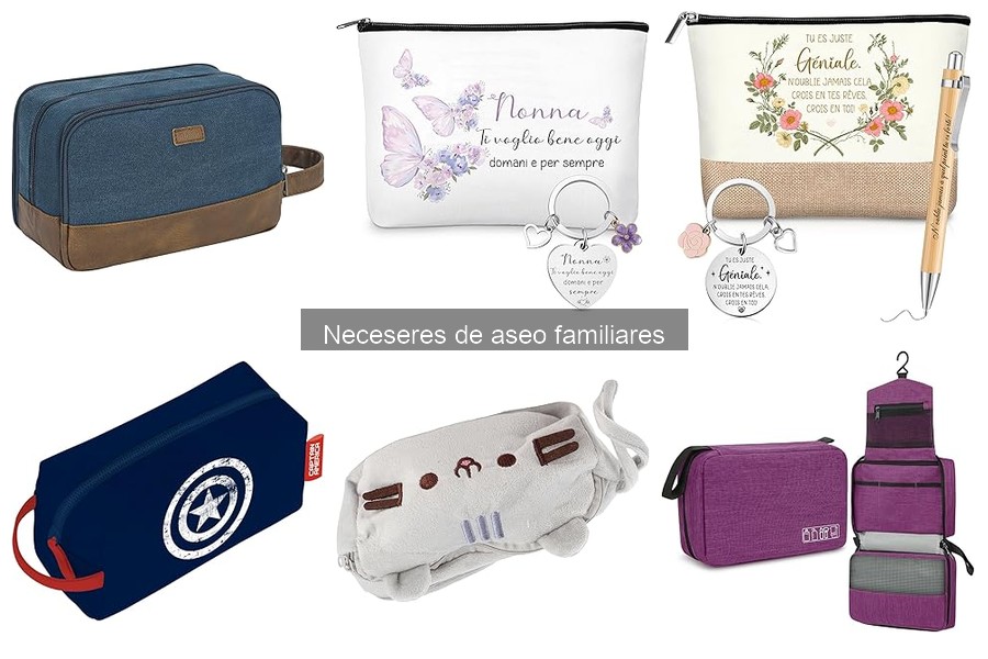 Tipos de Neceseres de Aseo Familiares: Guía de Selección