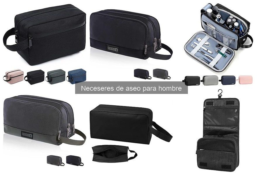 Tipos de neceseres de aseo para hombre: Guía completa