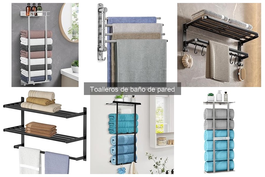 Toalleros de baño de pared: ¿Qué son y sus ventajas?