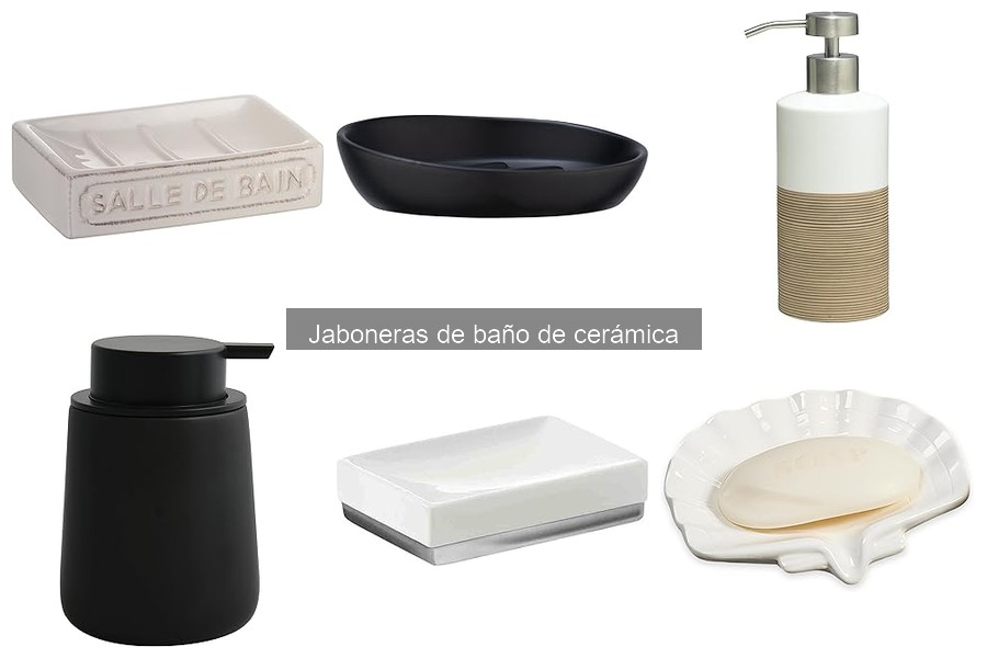 Ventajas de elegir jaboneras de cerámica para tu baño