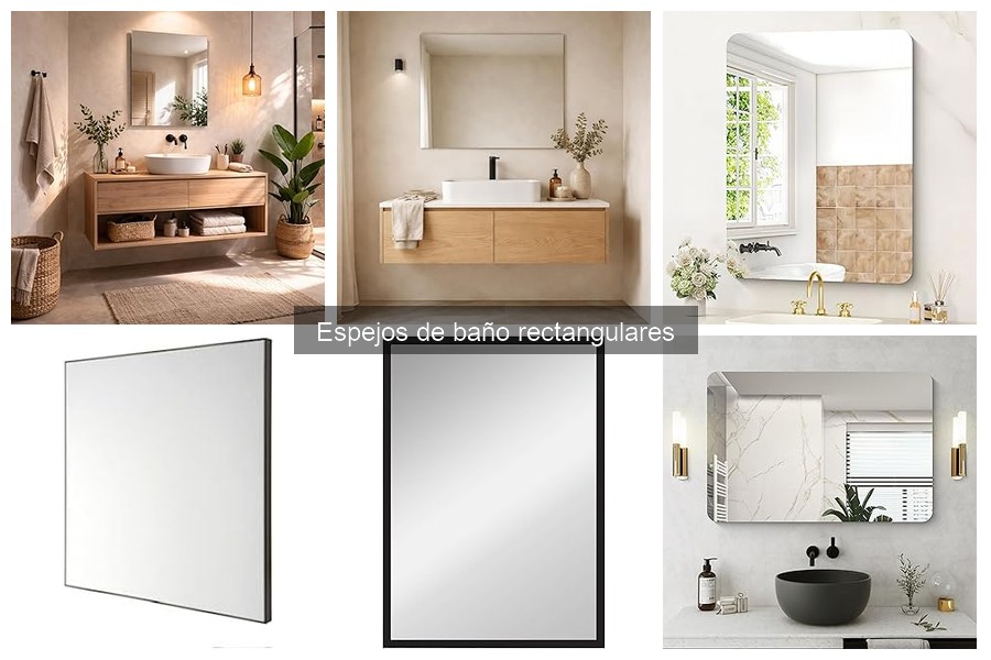 Ventajas de elegir un espejo de baño rectangular