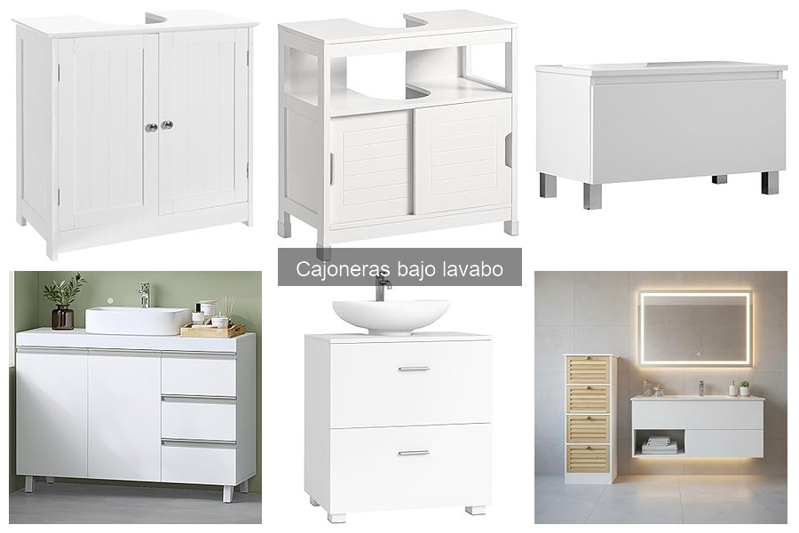 Ventajas de las cajoneras bajo lavabo en el baño