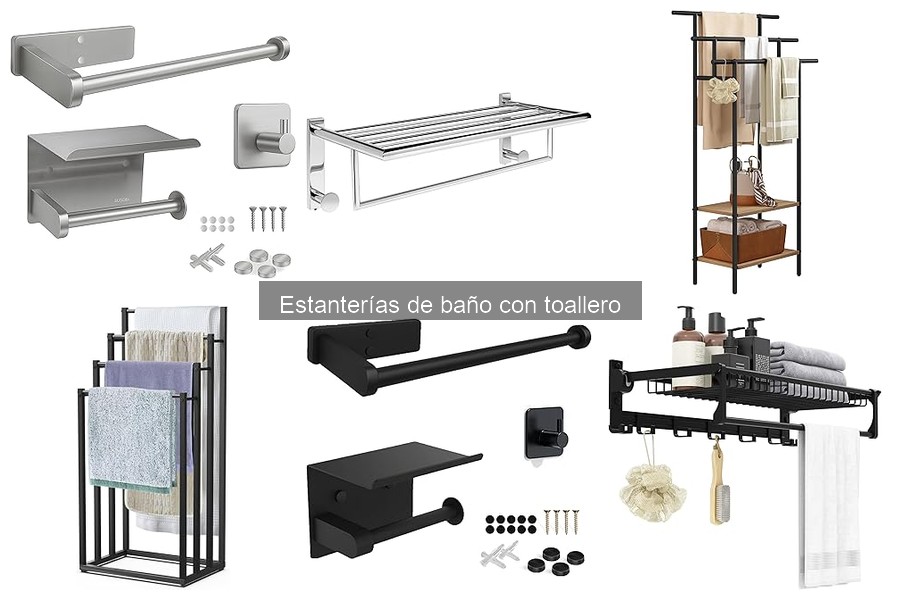 Ventajas de las Estanterías de Baño con Toallero