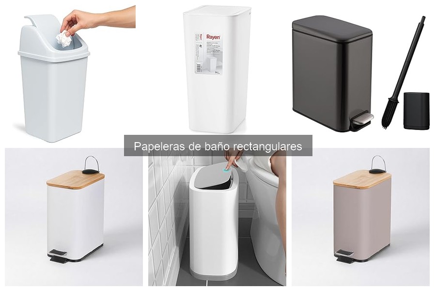 Ventajas de las Papeleras Rectangulares para Baño