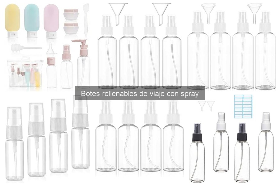 Ventajas de los botes rellenables de viaje para higiene