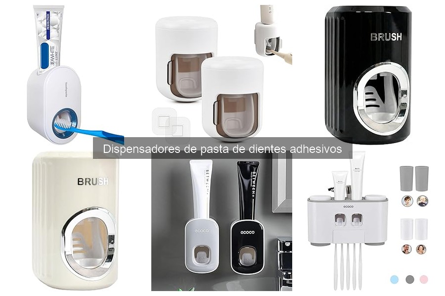 Ventajas de los dispensadores de pasta de dientes adhesivos