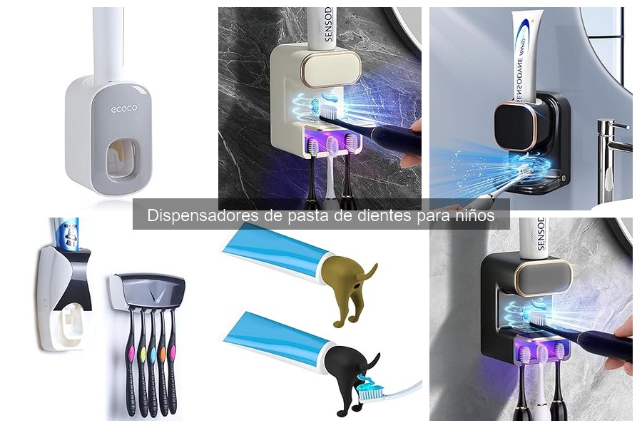 Ventajas de los dispensadores de pasta de dientes para niños