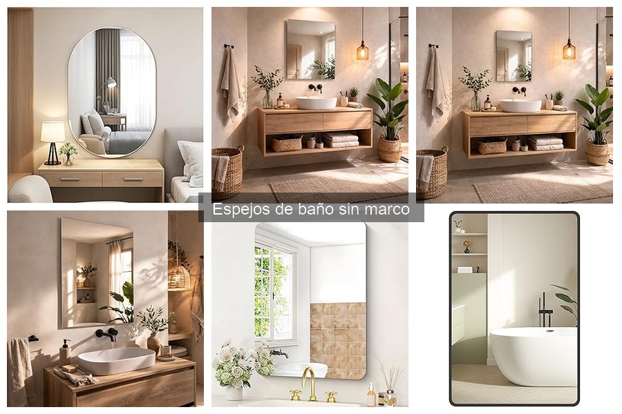 Ventajas de los Espejos de Baño Sin Marco para tu Hogar