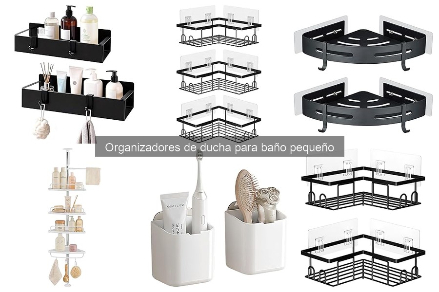 Ventajas de los organizadores de ducha en baños pequeños
