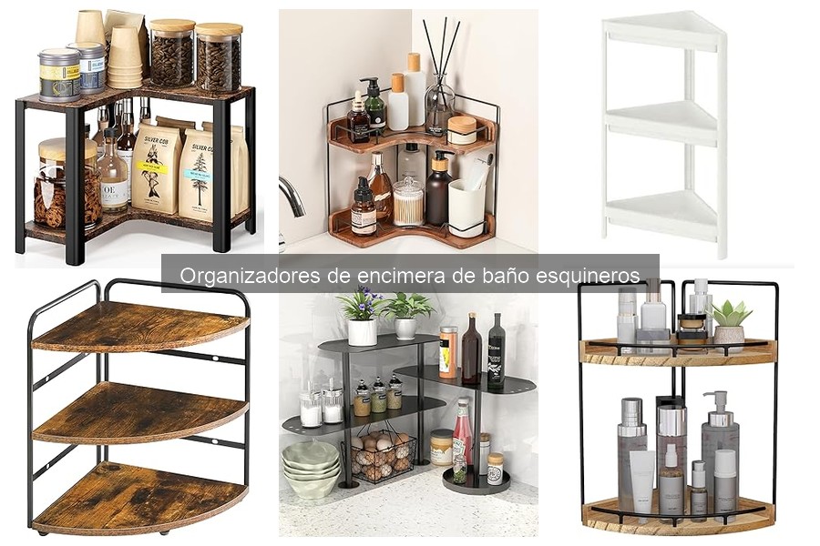 Ventajas de los organizadores de encimera de baño esquineros