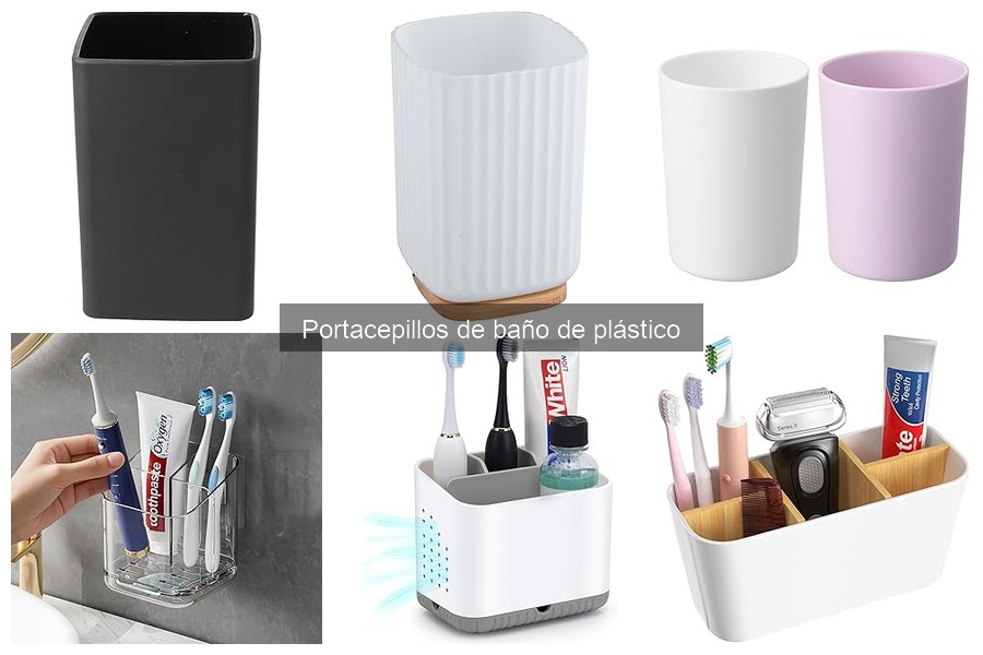 Ventajas de los portacepillos de baño de plástico