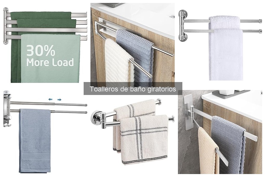 Ventajas de los toalleros de baño giratorios para tu hogar