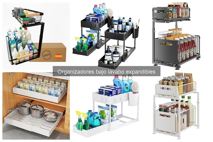 Ventajas de Organizadores Bajo Lavabo Expandibles para Baño