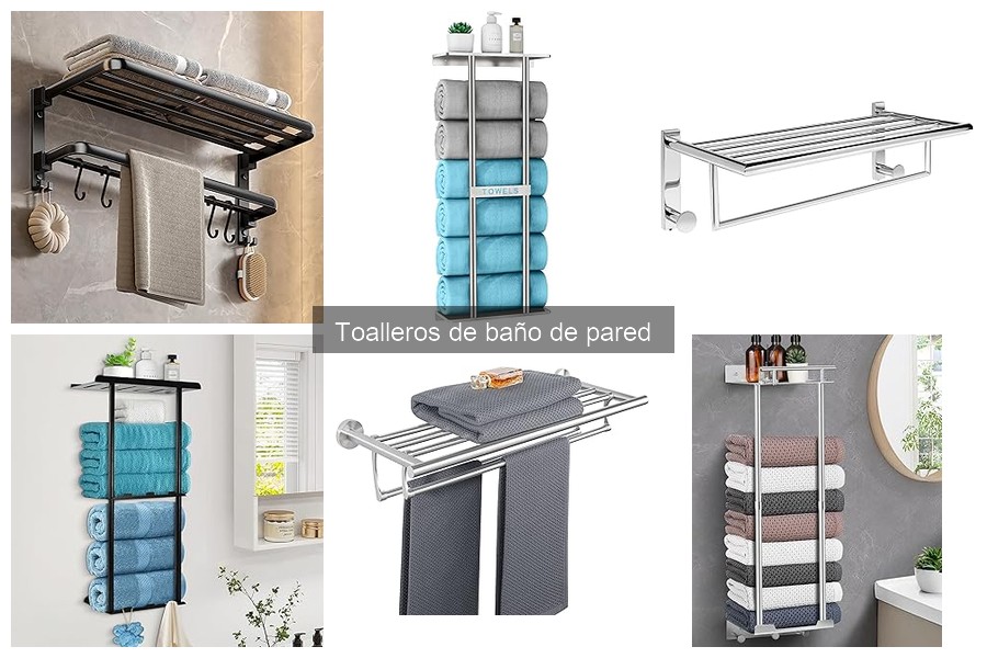 Ventajas de toalleros de pared vs toalleros de pie