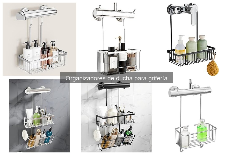 Ventajas de un organizador de ducha para grifería en tu baño