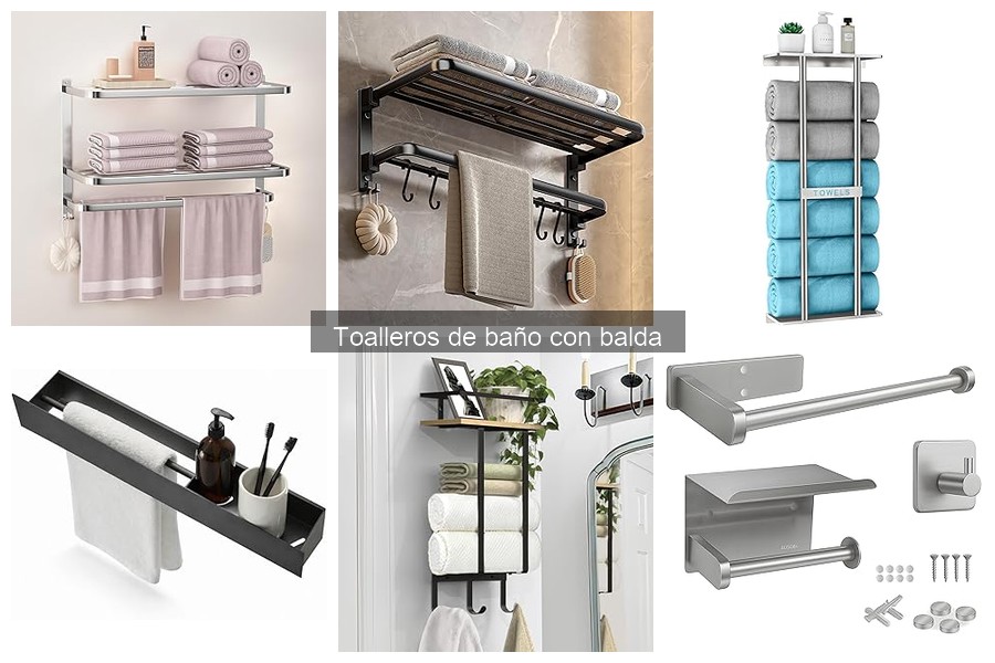 Ventajas de un Toallero de Baño con Balda