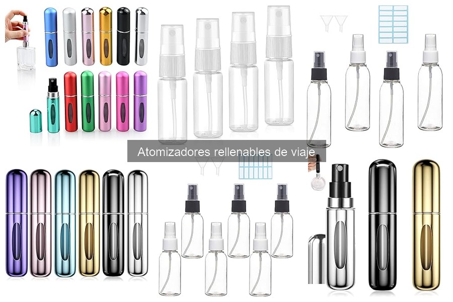 Ventajas de usar atomizadores rellenables de viaje