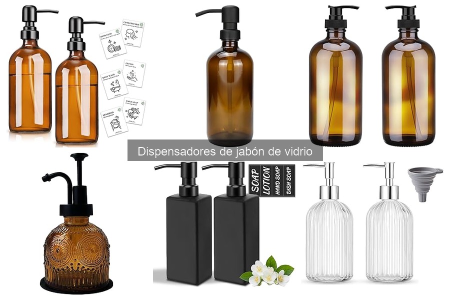 Ventajas de Usar Dispensadores de Jabón de Vidrio para Tu Baño