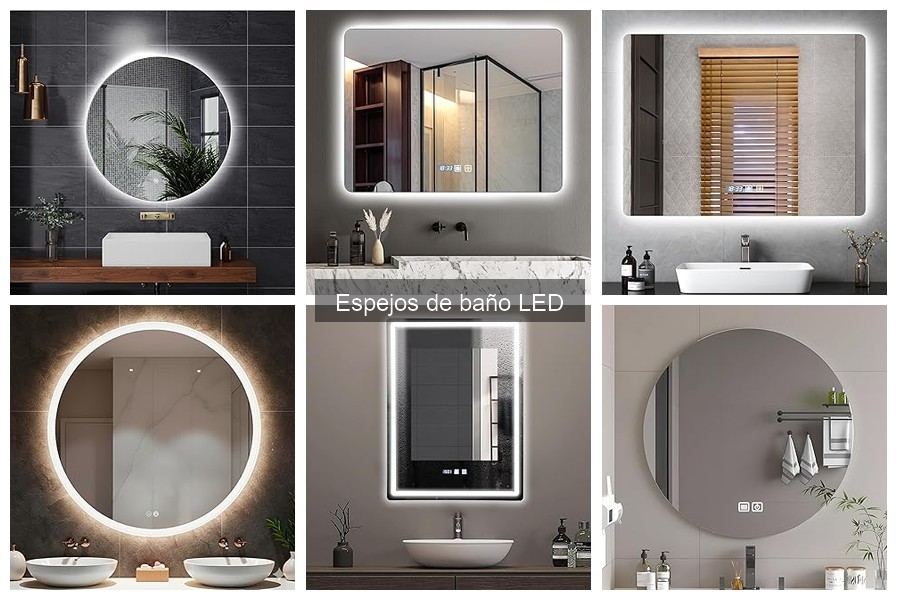 Ventajas de usar espejos de baño LED frente a los tradicionales
