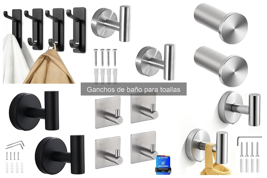 Ventajas de usar ganchos de baño para toallas
