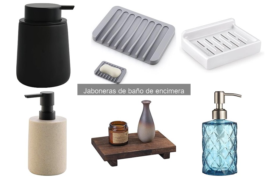 Ventajas de usar jaboneras de baño de encimera