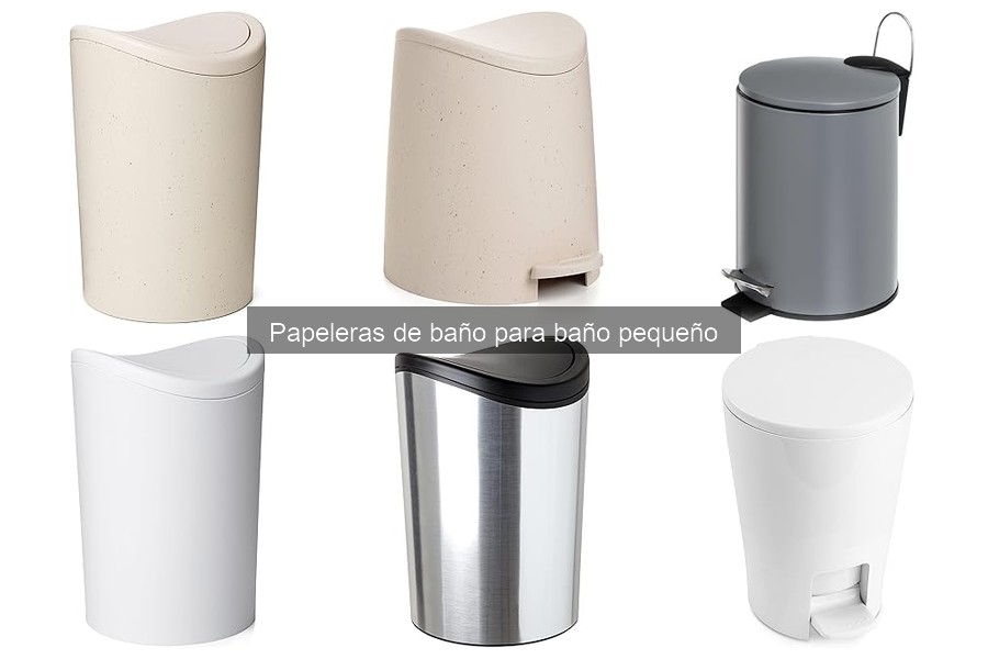 Ventajas de usar papeleras pequeñas en el baño