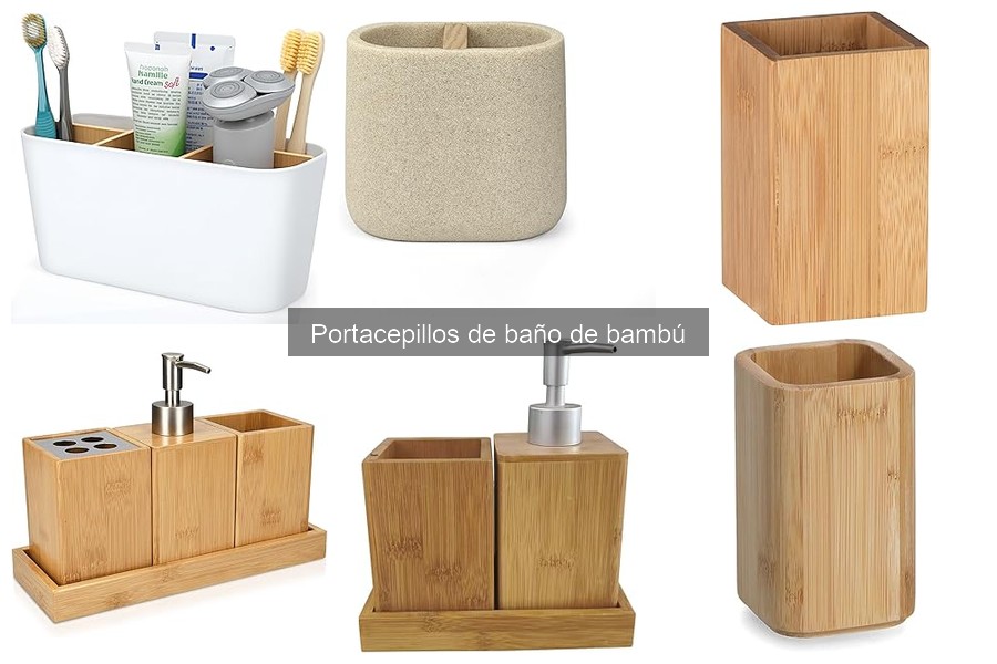 Ventajas de usar portacepillos de baño de bambú