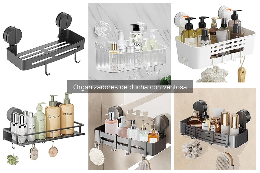 Ventajas de usar un organizador de ducha con ventosa