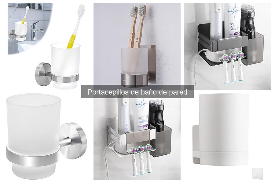 Ventajas de usar un portacepillos de baño de pared