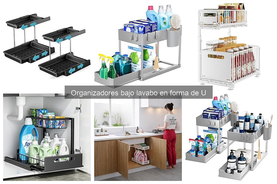Ventajas del organizador bajo lavabo en forma de U