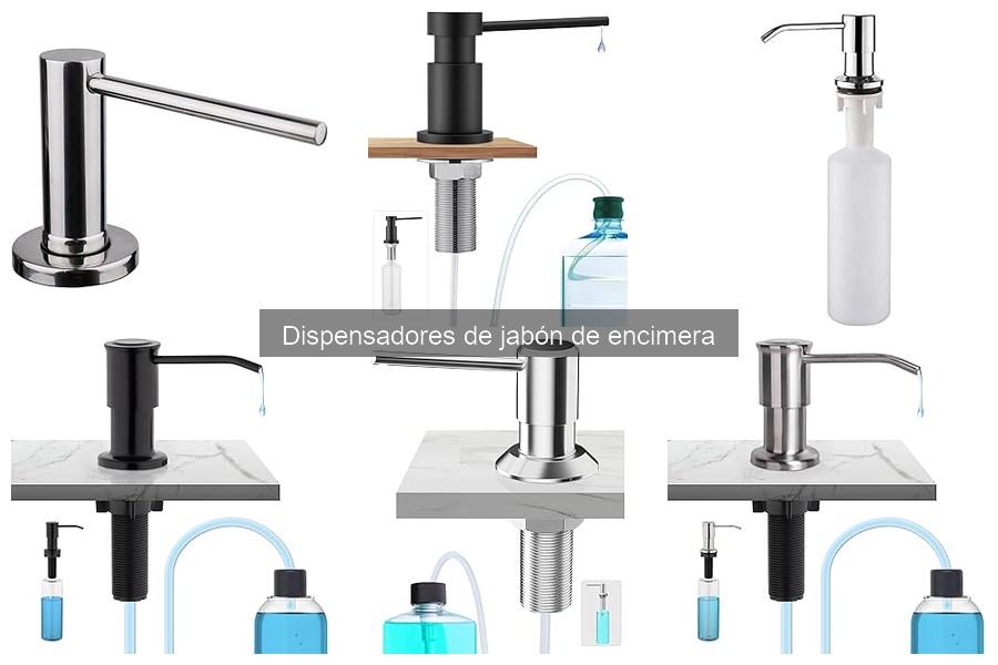 Ventajas y desventajas de dispensadores de jabón de encimera