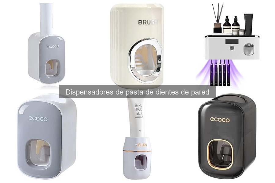 Ventajas y desventajas de dispensadores de pasta de dientes de pared