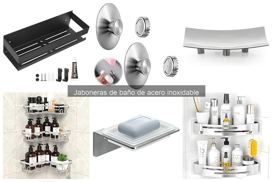 Ventajas y desventajas de jaboneras de acero inoxidable