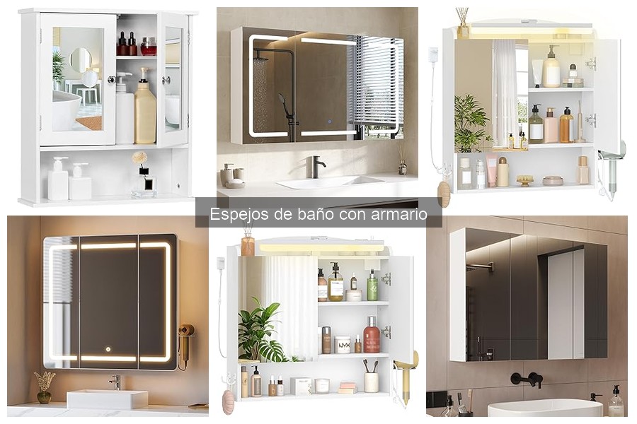 Ventajas y desventajas de los espejos de baño con armario