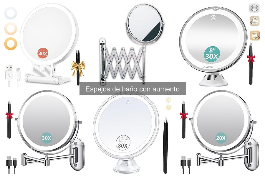 Ventajas y Desventajas de los Espejos de Baño con Aumento
