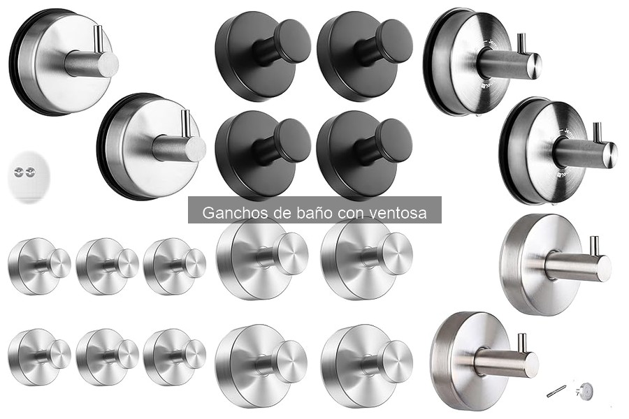 Ventajas y desventajas de los ganchos de baño con ventosa
