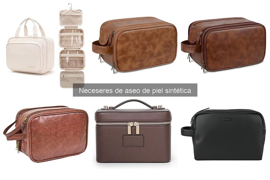 Ventajas y desventajas de los neceseres de aseo de piel sintética
