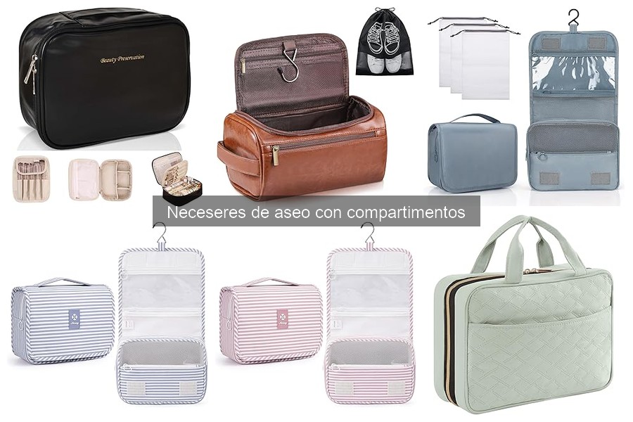 Ventajas y Desventajas de Neceseres de Aseo con Compartimentos
